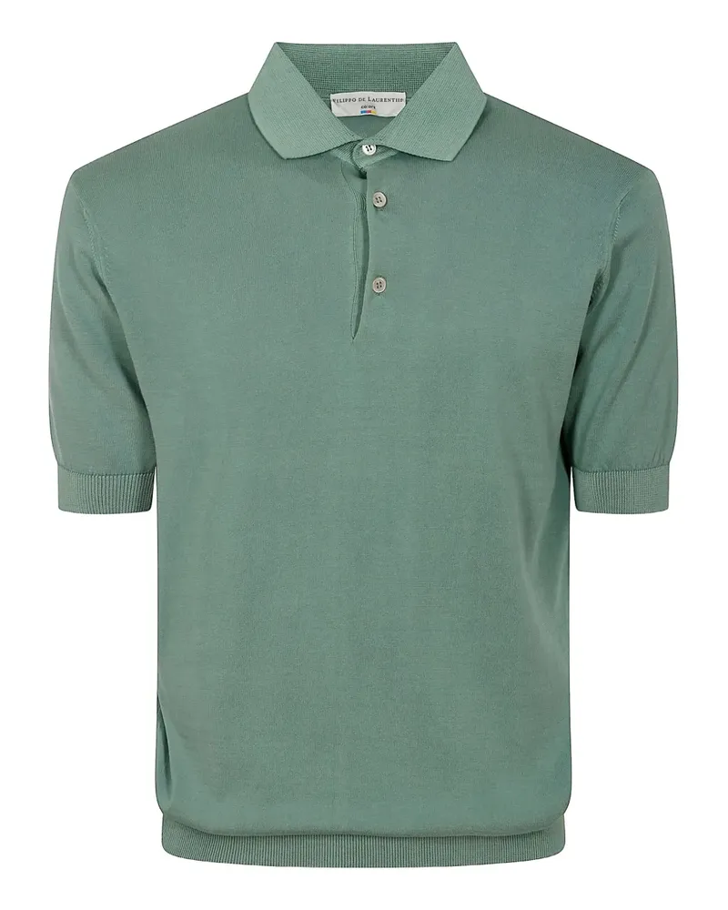 Filippo de Laurentiis Poloshirt aus Baumwolle - Grün Grün