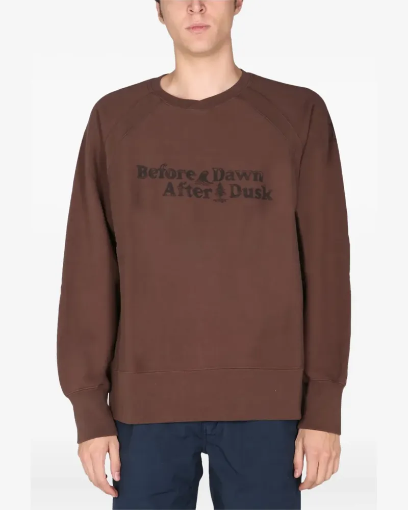 Engineered Garments crew-neck sweatshirt - Braun Braun
