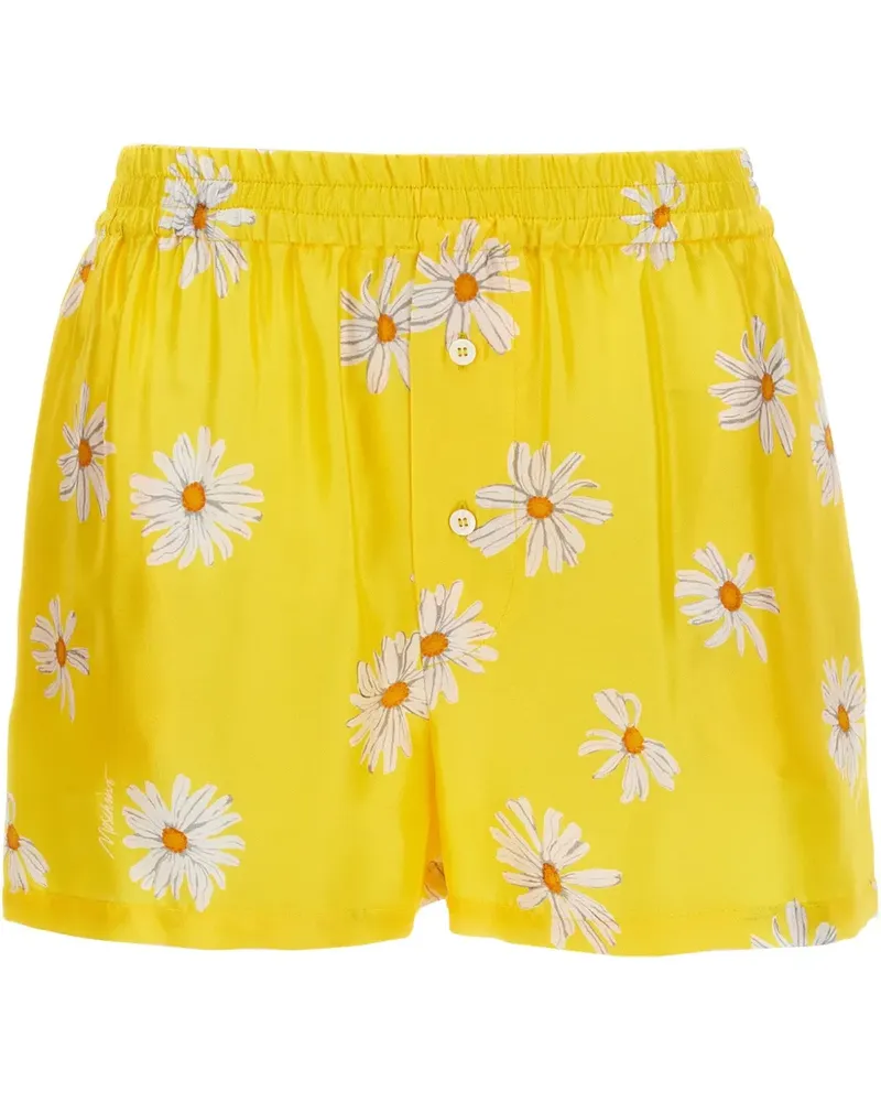Moschino Margherite Shorts - Gelb Gelb