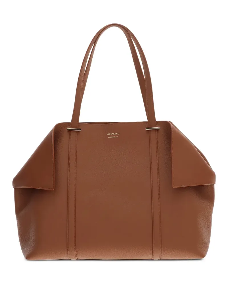 Ferragamo Folded Tote Bag - Braun Braun