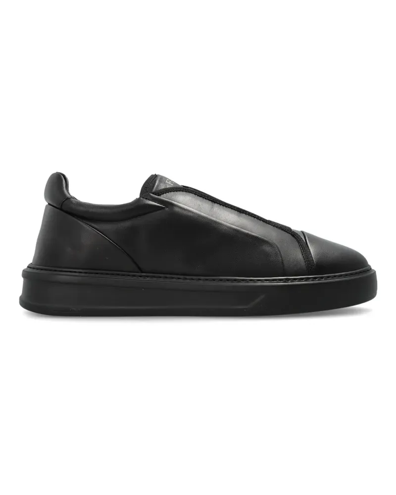 Fabi elasticated low-top sneakers - Schwarz Schwarz