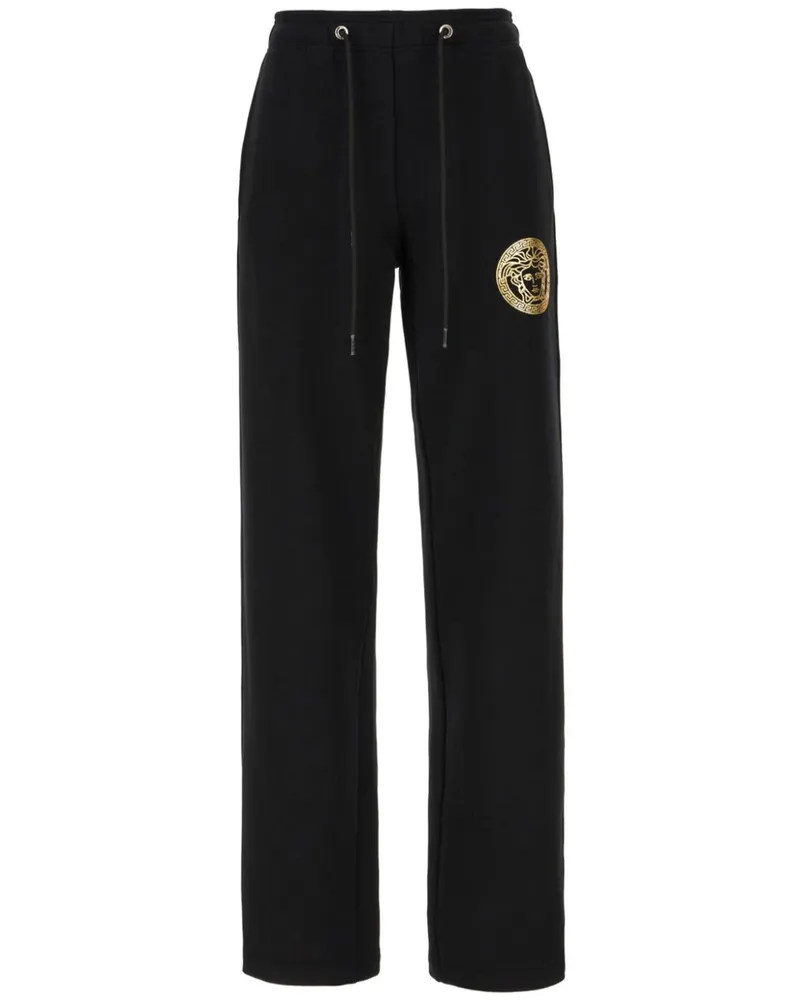 Versace Jogginghose aus Baumwolle - Schwarz Schwarz