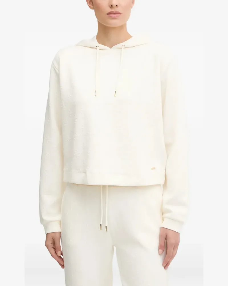 Guess Langärmeliger Hoodie - Weiß Weiß