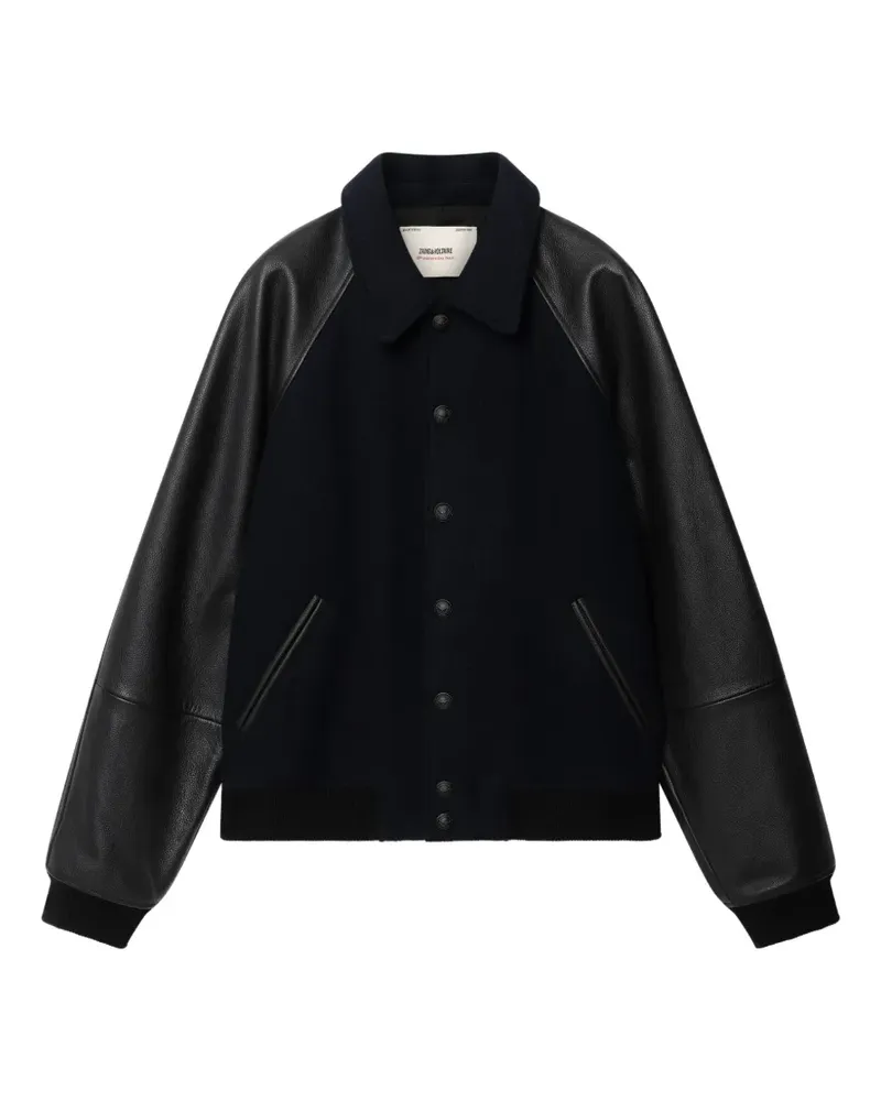 Zadig & Voltaire Benjy leather jacket - Schwarz Schwarz