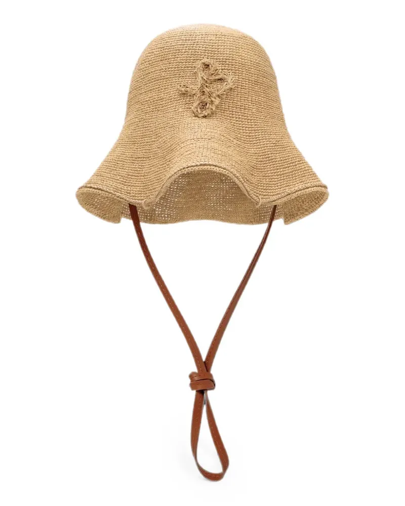 RUSLAN BAGINSKIY HatBag chain-strap shoulder bag - Nude Nude