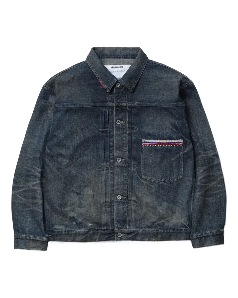Neighborhood Type-1 denim jacket - Blau Blau