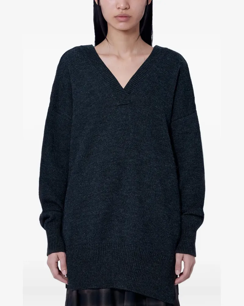 Our Legacy Raise Pullover mit V-Ausschnitt - Grau Grau
