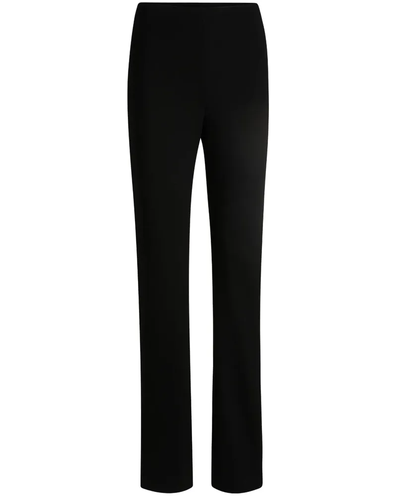 HUGO BOSS Ausgestellte Hose - Schwarz Schwarz