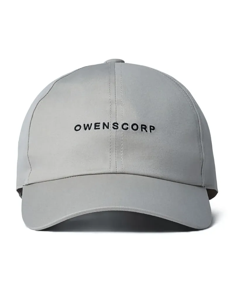 Rick Owens Baseballkappe mit Logo-Stickerei - Weiß Weiß