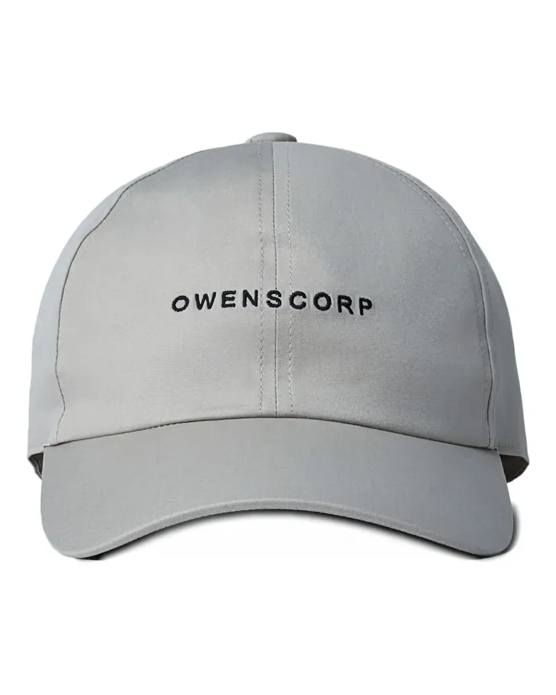 Rick Owens logo-embroidered baseball cap - Weiß Weiß