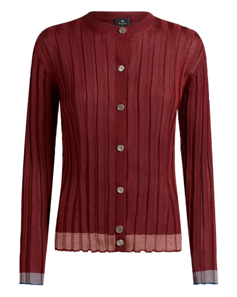 Etro Geknöpfter Cardigan - Rot Rot