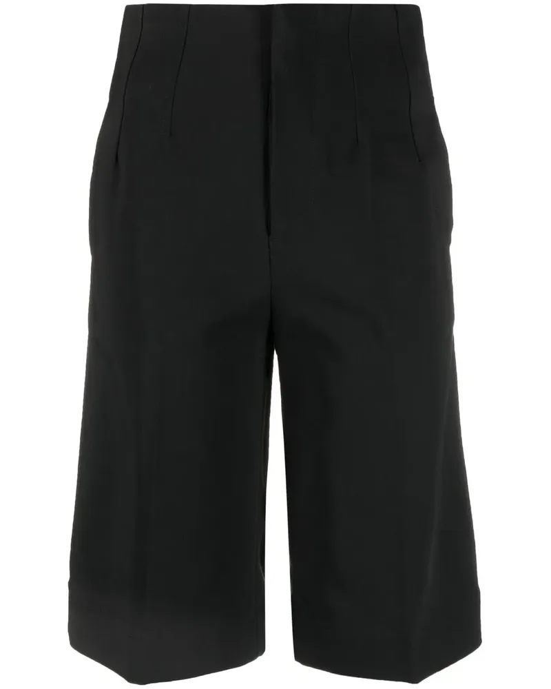 Co Knielange Shorts - Schwarz Schwarz