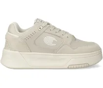 Plateau-Sneakers mit Logo - Nude