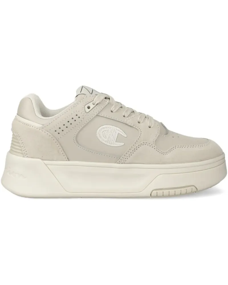 Champion Plateau-Sneakers mit Logo - Nude Nude