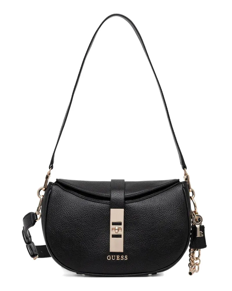 Guess Brooke Schultertasche - Schwarz Schwarz
