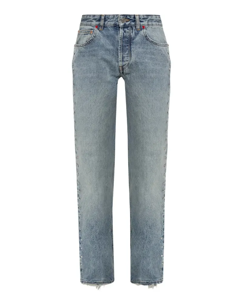 Isabel Marant Dayali star-stud jeans - Blau Blau
