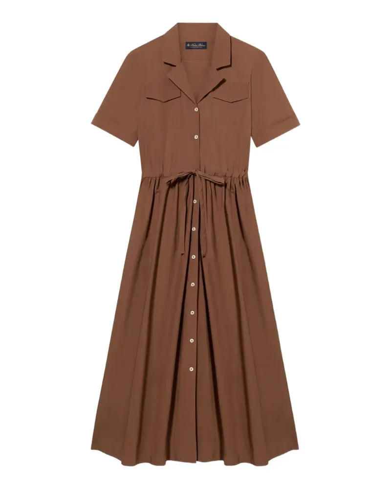 Brooks Brothers belted midi dress - Braun Braun