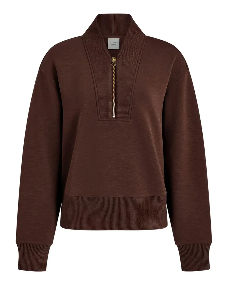 Varley half-zip sweatshirt - Braun Braun