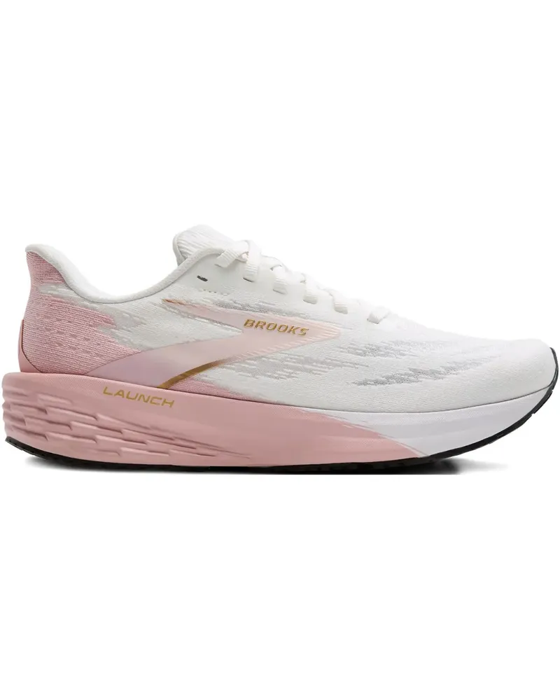 Brooks Launch 11 "White/Beige" Sneakers - Weiß Weiß