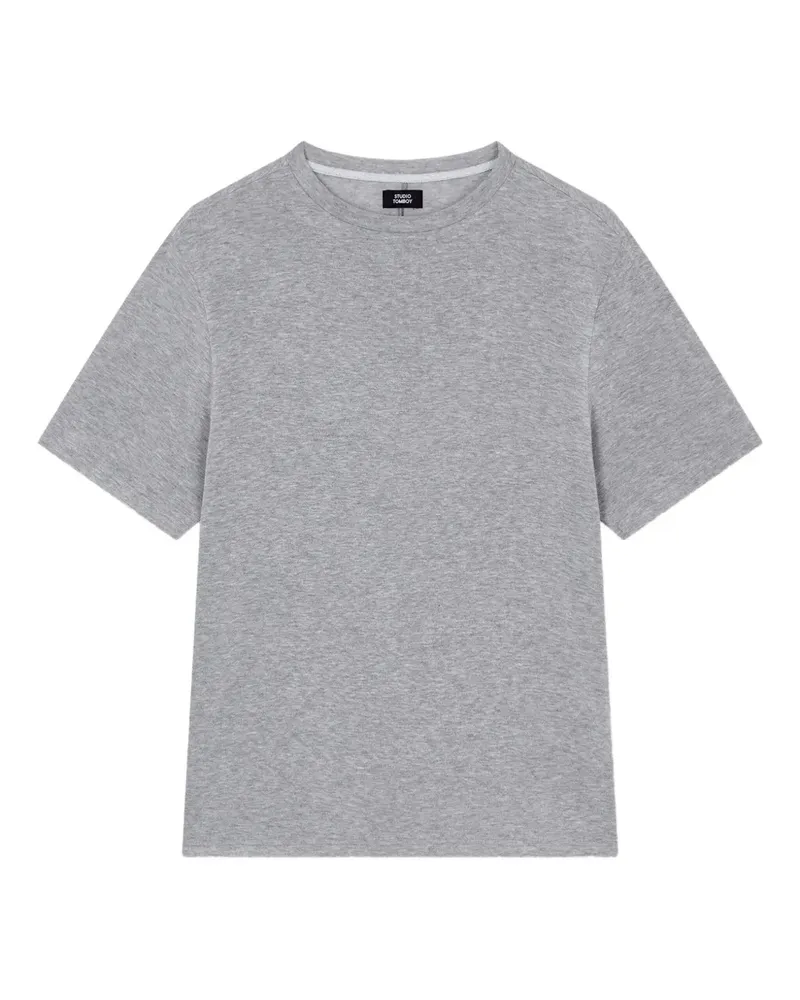 STUDIO TOMBOY T-Shirt mit Rundhalsausschnitt - Grau Grau