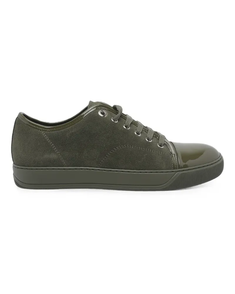 Lanvin Sneakers mit Lackkappe - Grün Grün