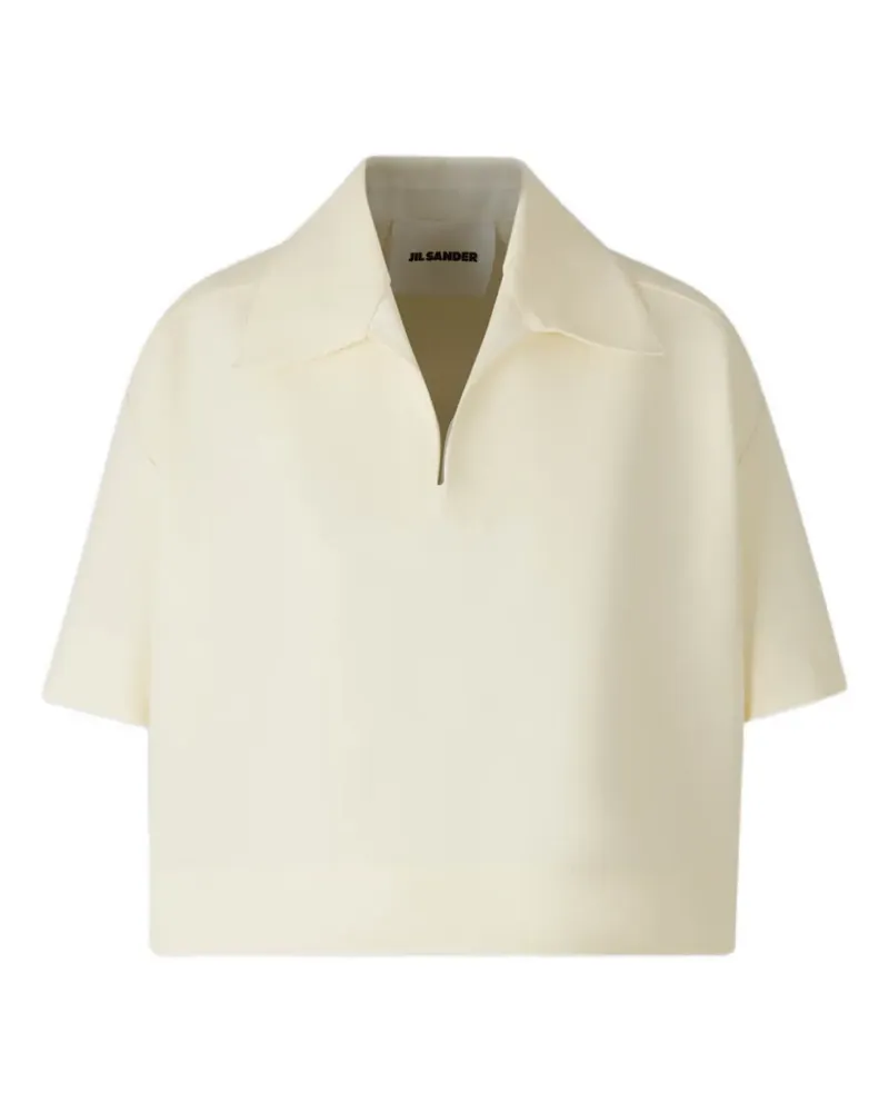 Jil Sander V-neck T-shirt - Nude Nude