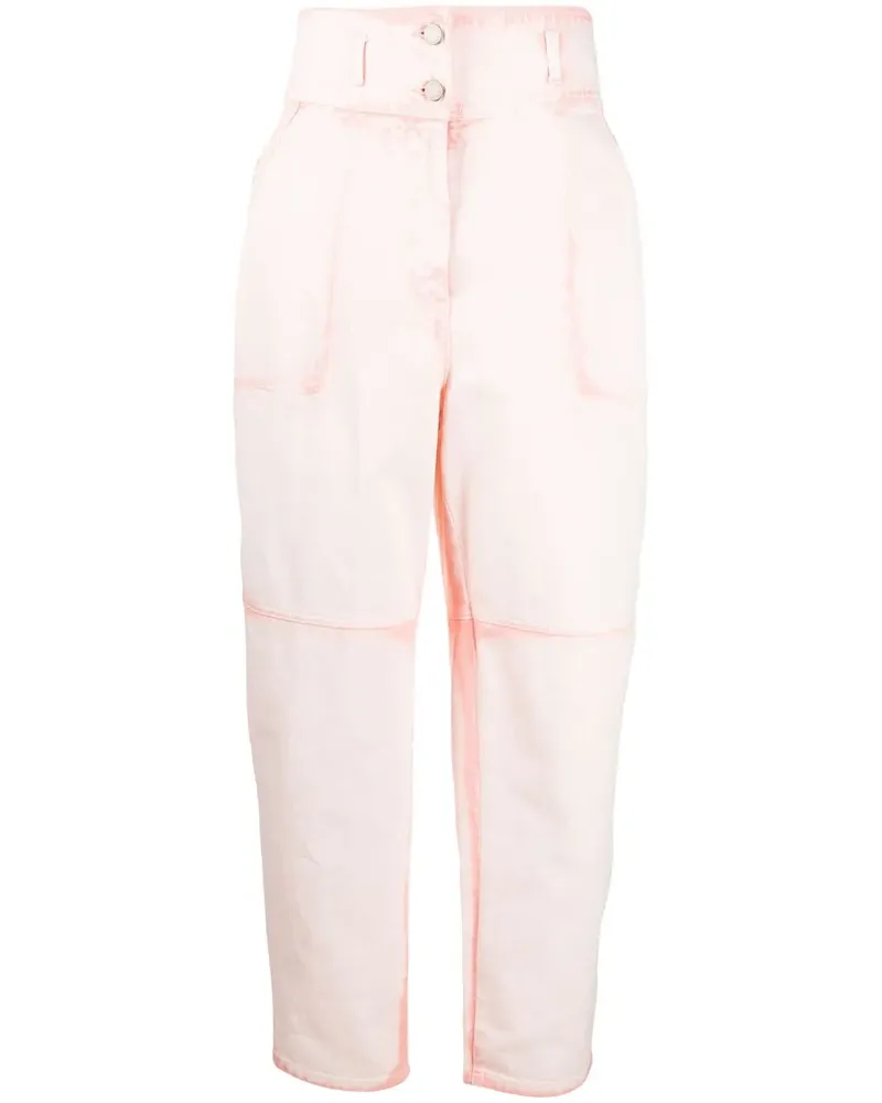 Alberta Ferretti Hose im Five-Pocket-Design - Rosa Rosa