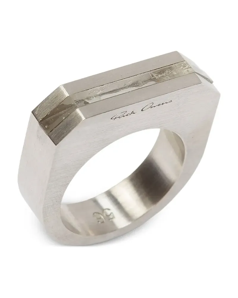Rick Owens Hollywood Ring - Silber Silber