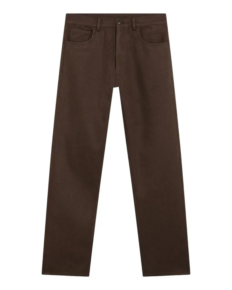 Prada straight-leg five-pocket trousers - Braun Braun