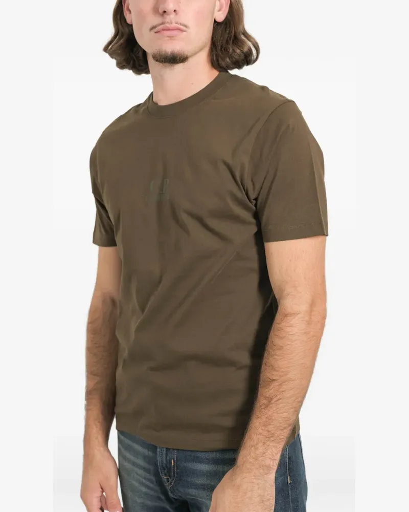 C.P. Company T-Shirt mit Logo - Braun Braun