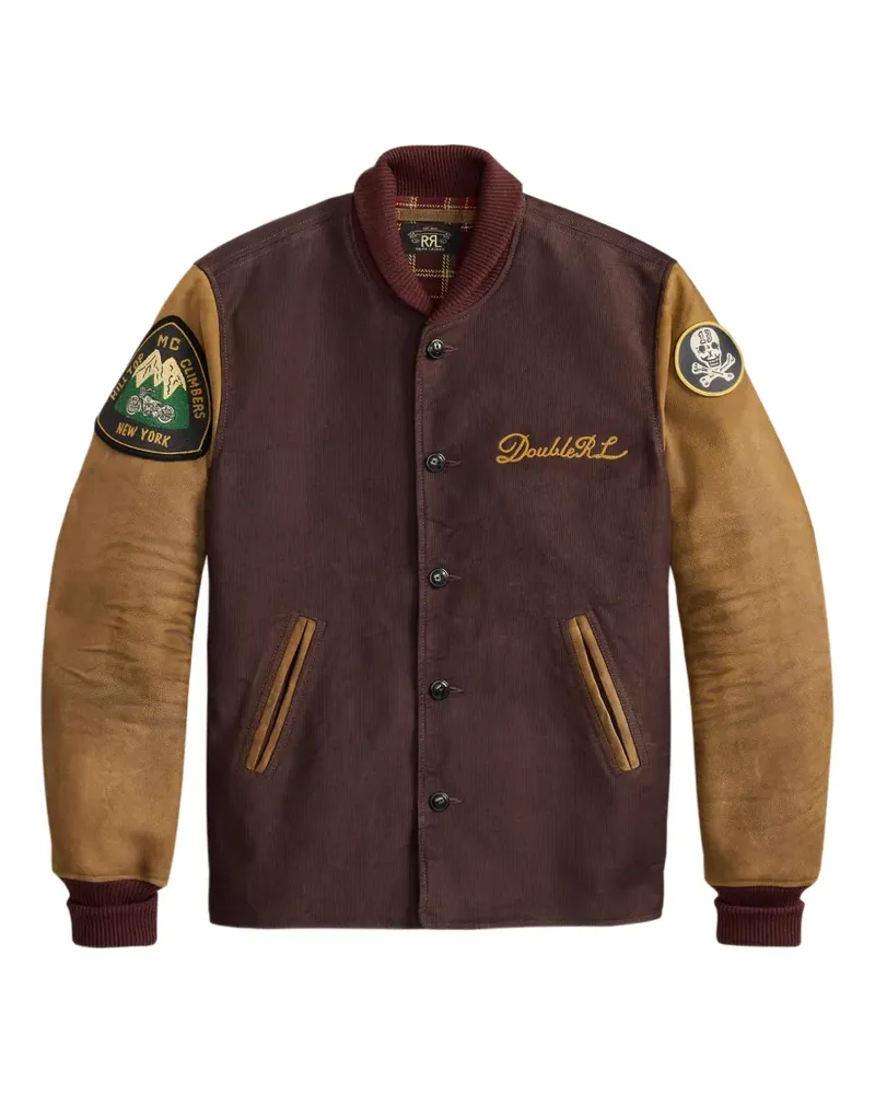 Ralph Lauren Bomberjacke mit Patch - Braun Braun