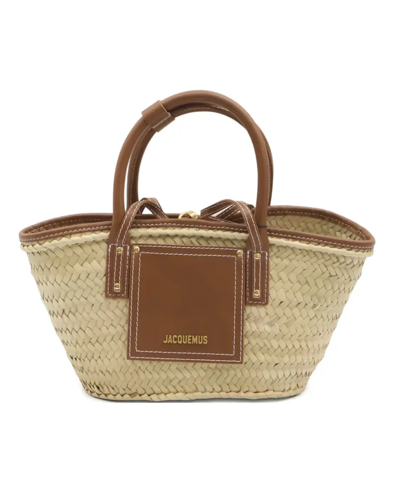 Jacquemus small Soli tote bag - Nude Nude