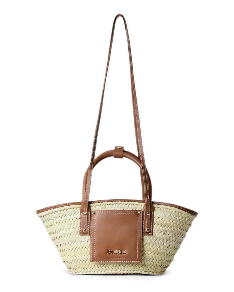 Jacquemus Le Petit Panier Soli Strandtasche - Nude Nude
