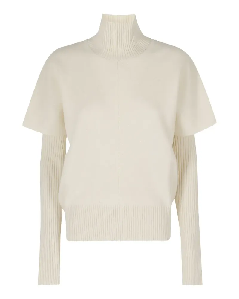 Federica Tosi Pullover im Layering-Look - Nude Nude