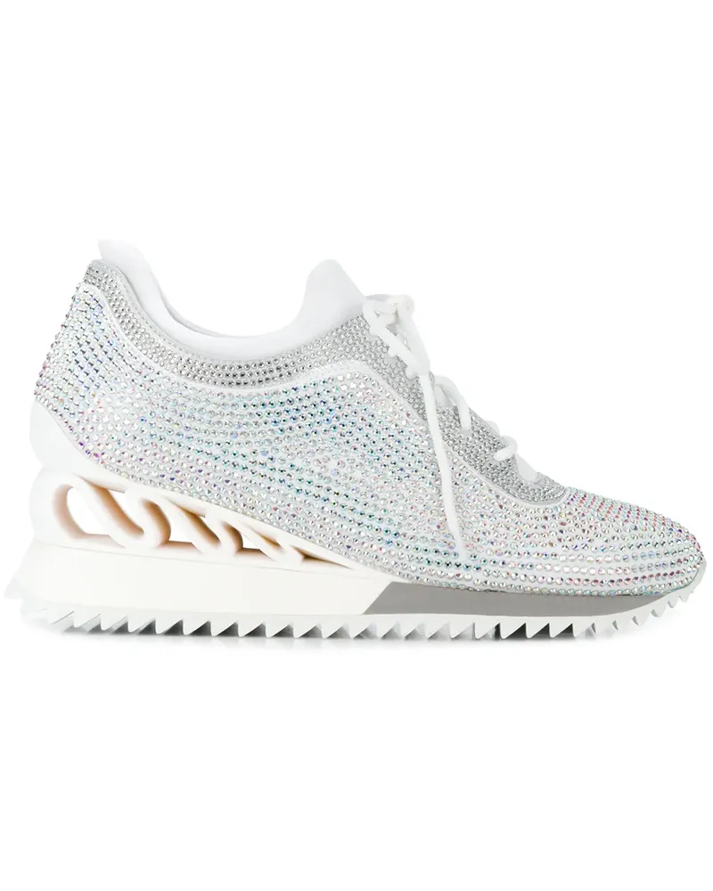 Le Silla Reiko Wave' Sneakers - Weiß Weiß
