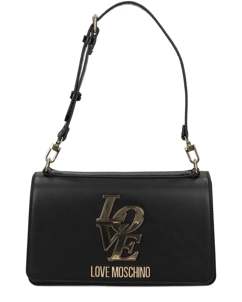 Moschino Love Schultertasche - Schwarz Schwarz