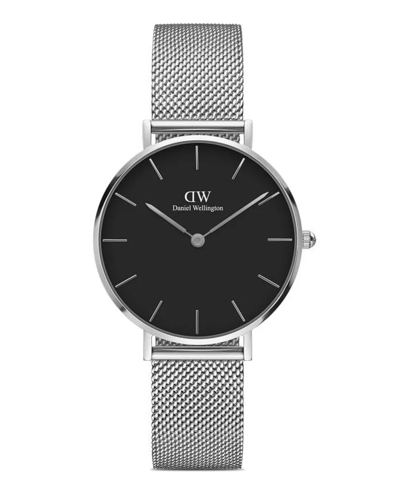 Daniel Wellington Petite Sterling 32mm Schwarz