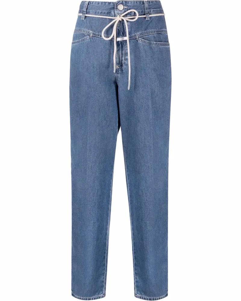 Closed A BETTER BLUE Anni Tapered-Jeans - Blau Blau