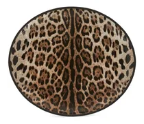 Teller mit Leoparden-Print