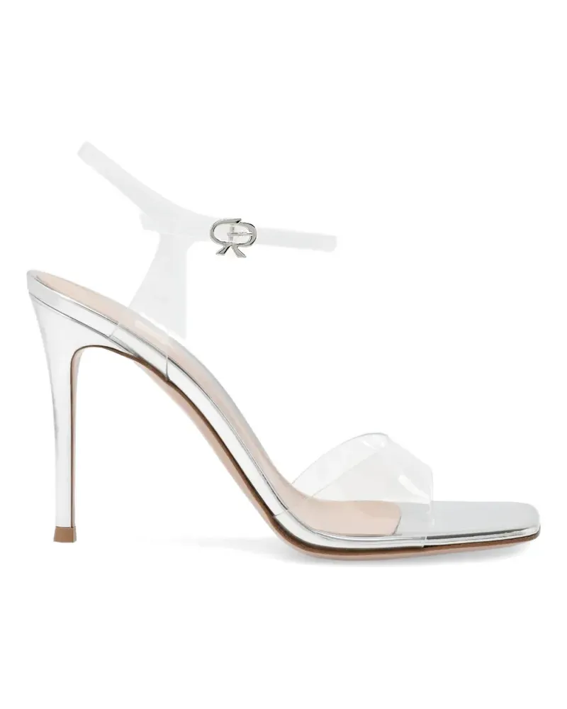 Gianvito Rossi 95mm Cher heeled sandals - Weiß Weiß