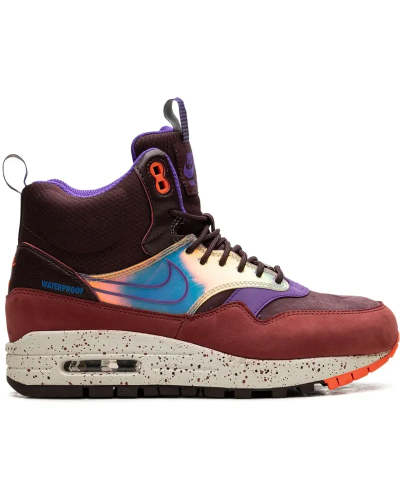 Nike Air Max 1 Mid Sneaker-Boots - Rot Rot