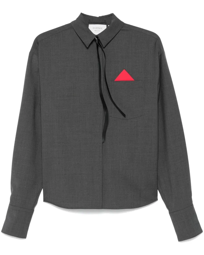 SPORTMAX Mappa Hemd - Grau Grau