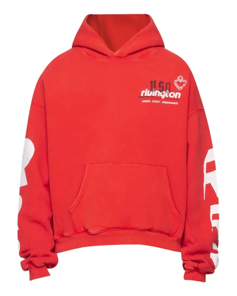 RRR123 Membership USO Hoodie - Rot Rot