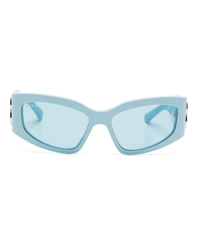 Balenciaga 0321 Sonnenbrille - Blau Blau