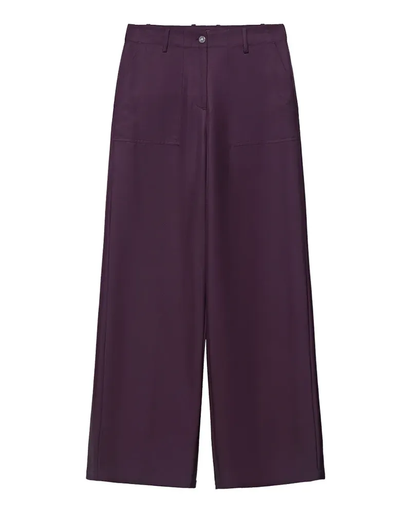 Shanghai Tang Ausgestellte Hose - Violett Violett
