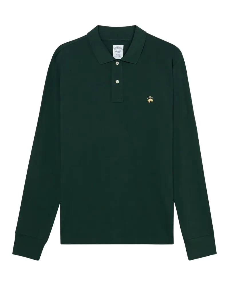 Brooks Brothers Supima cotton piqué polo shirt - Grün Grün
