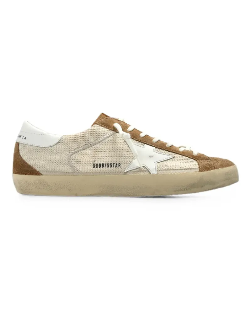 Golden Goose Super-Star suede-panel sneakers - Nude Nude