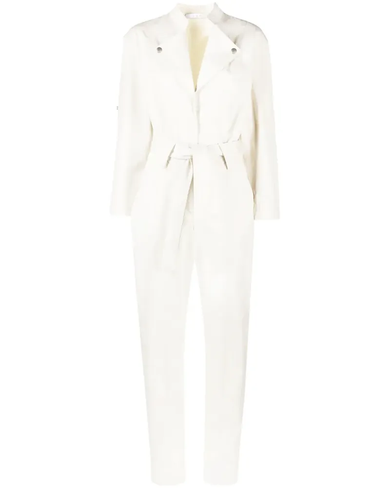 IRO Jumpsuit mit Gürtel - Nude Nude