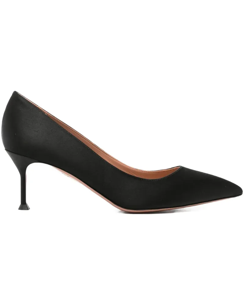 Aquazzura Purist Pumps 75mm - Schwarz Schwarz