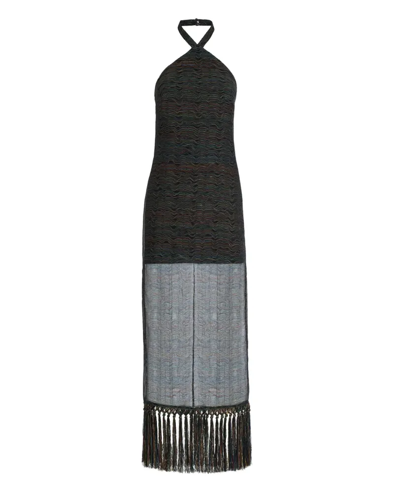 Taller Marmo Estia Kleid - Schwarz Schwarz